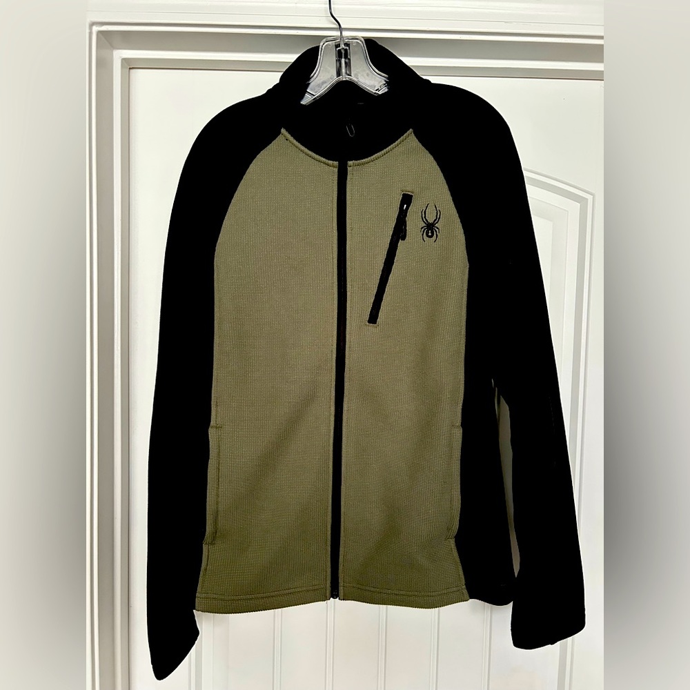 Men’s Spyder Zip Up Jacket, Medium